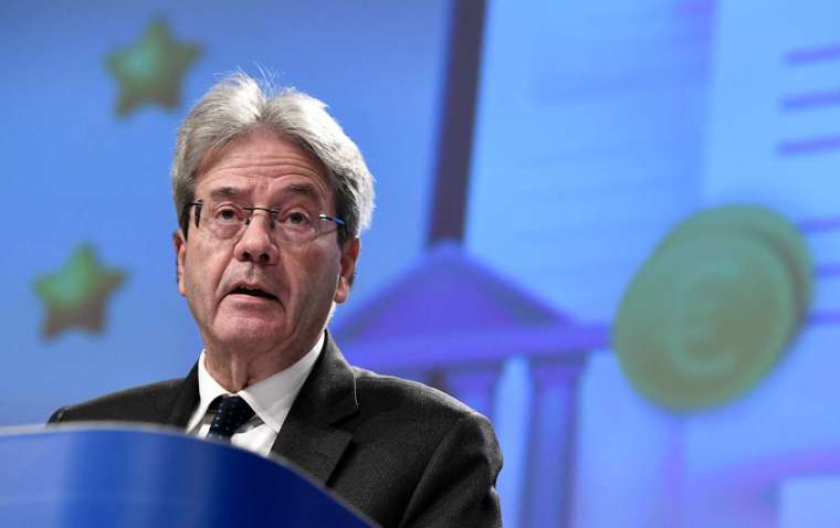 歐盟執行委員Paolo Gentiloni (圖：AFP)