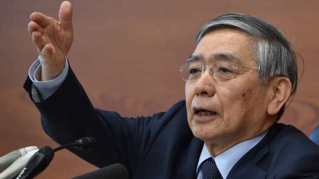 黑田東彥：日圓急貶和日本央行金融政策無關 (圖片：AFP)