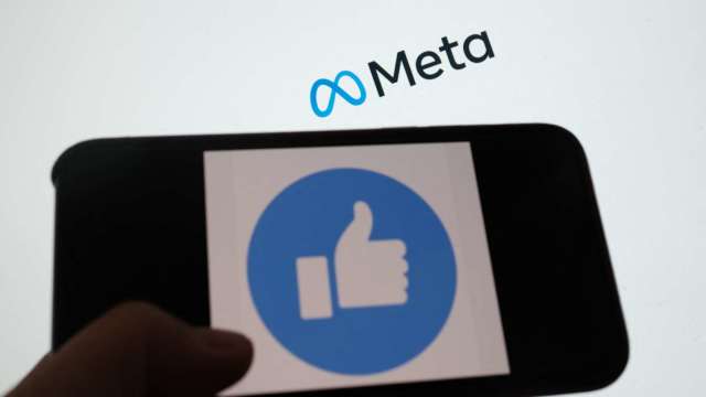 抹去臉書最後色彩 Meta自6月9日起股票代碼改為META (圖片:AFP)