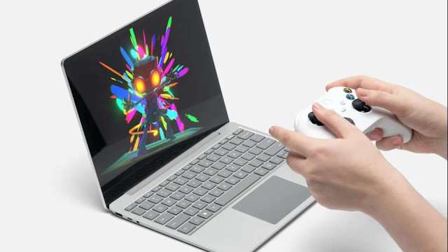 微軟發表Surface Laptop Go 2小型平價NB。（圖：微軟）