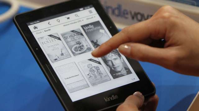 亞馬遜宣布明年Kindle電子書店將撤出中國(圖片：AFP)