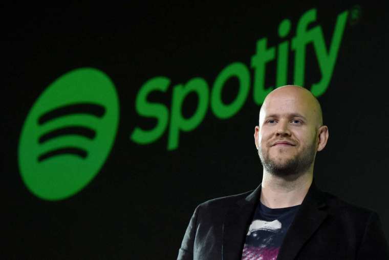 Spotify 執行長 Daniel Ek (圖：AFP)