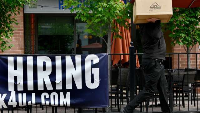 美上周初領失業金人數升至22.9萬 創今年2月以來新高(圖片：AFP)