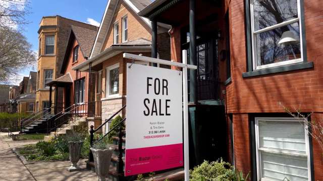 美5月成屋銷售下滑至2年新低 房屋中位價首度漲破40萬美元(圖片：AFP)