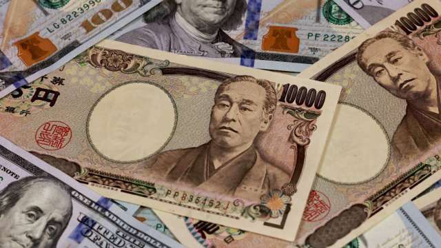 日圓貶至24年新低。(圖: AFP)