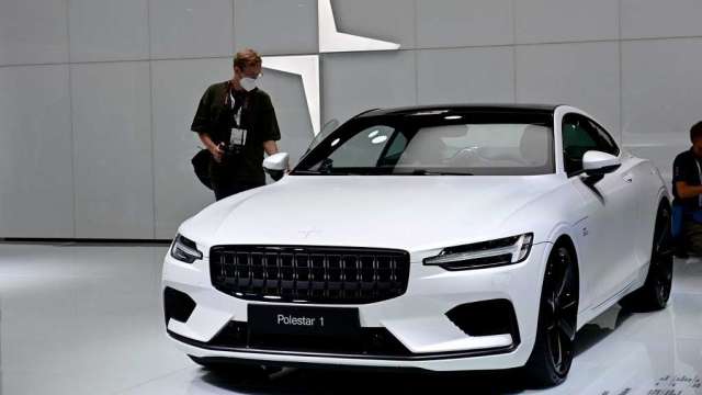 Polestar經由SPAC掛牌交易。（圖：AFP）