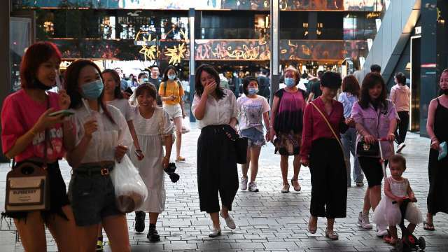 中國Q2經濟難回升。(圖: AFP)