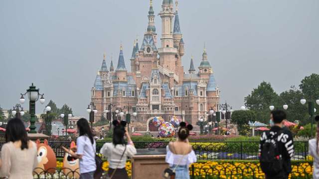 上海迪士尼樂園明恢復營運。(圖: AFP)