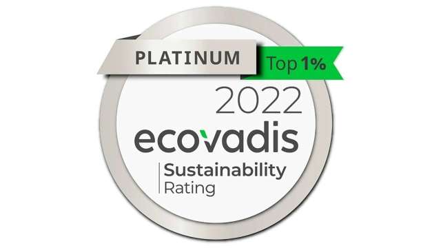 宏碁報捷，獲EcoVadis全球供應鏈評鑑白金認證。(圖:宏碁提供)