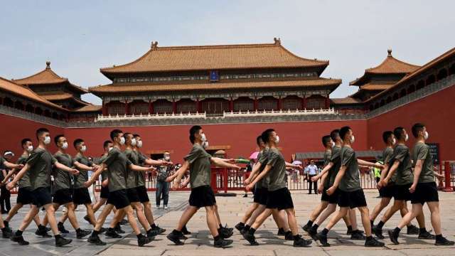 美英情報部門聯手警告中國威脅 稱一旦侵台將帶來經濟災難(圖:AFP)