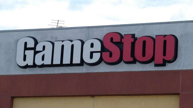 GameStop分拆股票以吸引散戶投資人。（圖：AFP）