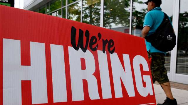 美國 6 月就業成長可能放緩 失業率預估將維持在3.6%(圖片：AFP)