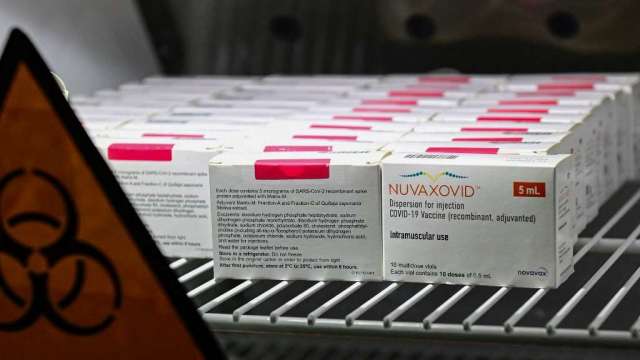 美國政府訂購320萬劑Novavax新冠疫苗。（圖：AFP）