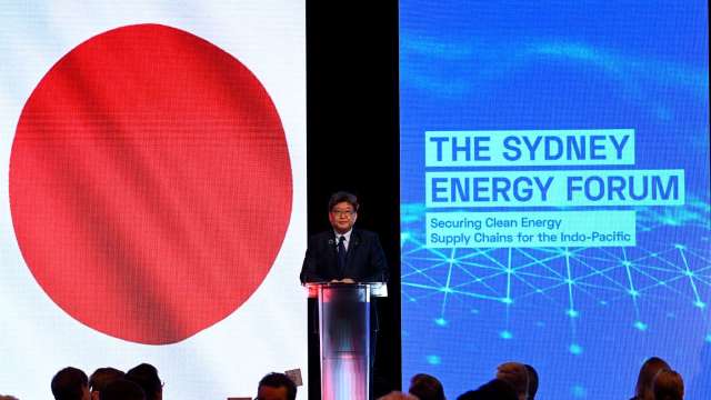 日本要求美國、澳洲增產LNG及穩定供應 已得到兩國理解 (圖片：AFP)