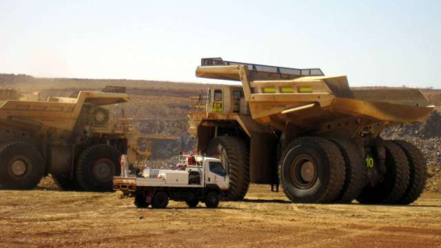 必和必拓CFO：不擔心中國籌組鐵礦石採購與進口之中央企業 (圖片：AFP)
