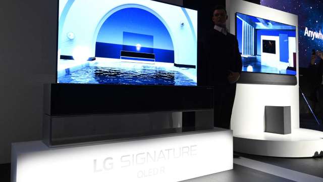 價格難與中國面板廠競爭 LG Display退出南韓LCD面板業務(圖片：AFP)