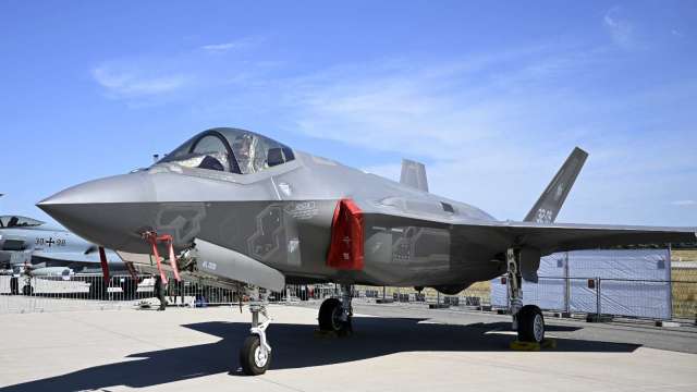 美國國務院批准對德軍售案 含F-35匿蹤戰機等 推估84億美元 (圖片：AFP)