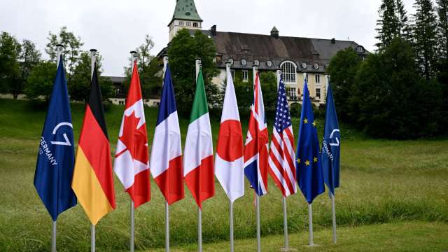 G7發布聯合聲明 呼籲維持台海和平穩定 (圖片：AFP)