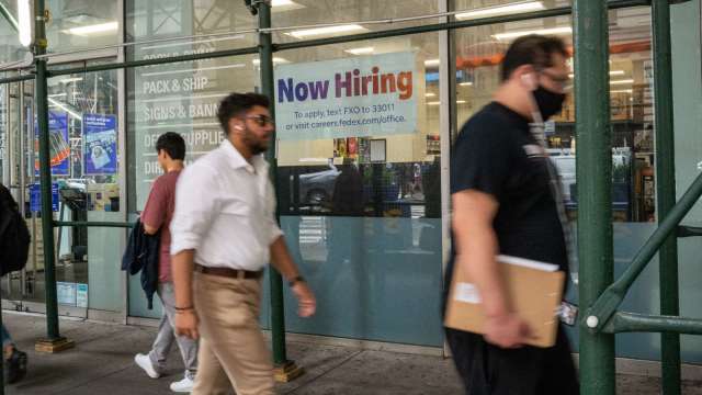 美上周初領失業金人數升至26萬 近去年11月來新高(圖片：AFP)