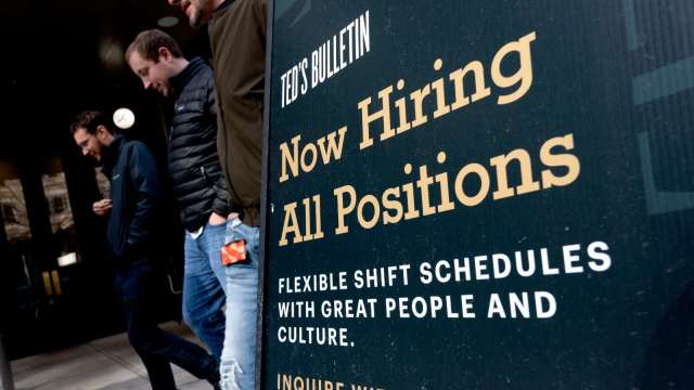 美上周初領失業金人數報26.2萬 連兩周攀升(圖片：AFP)