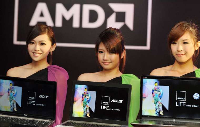 笔电出货持续下滑 花旗唱空英特尔 AMD  (图片：AFP)(photo:CnYes)