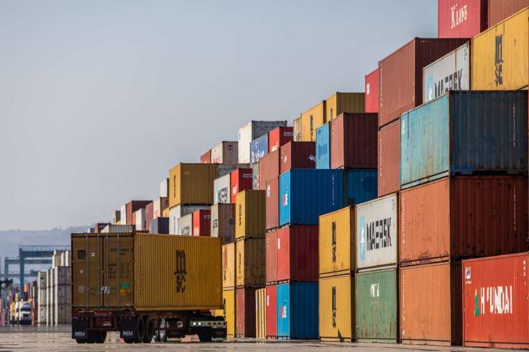 洛杉磯港供應鏈狀況已有所改善 (圖片：AFP)