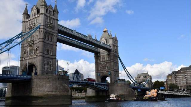 泰晤士河水位降至17年新低 水公司發布倫敦等地臨時用水限制(圖:AFP)