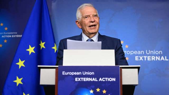 歐盟外長：嚴重關切兩岸局勢 願調解台海危機 (圖片：AFP)