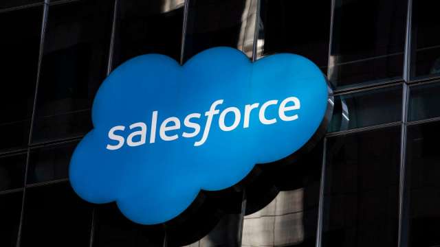 〈财报〉Salesforce Q2获利营收均优 但下调全年财测 盘后跌近7% (图片:AFP)(photo:CnYes)