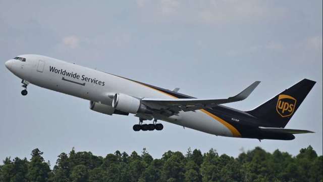 波音宣布UPS額外訂購8架767貨機。（圖：AFP）