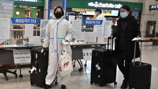南韓宣布入境前免PCR 將自9/3生效 (圖片：AFP)