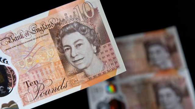 英國經濟前景黯淡 英鎊兌美元平價不再是天方夜譚  (圖:AFP)