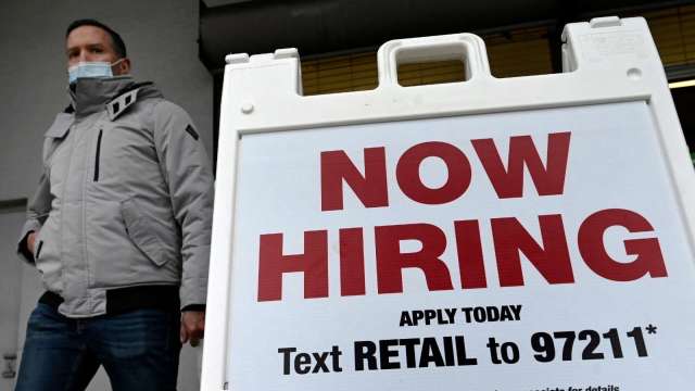 美國8月非農就業增加31.5萬人略高於預期 失業率升至3.7%(圖片：AFP)