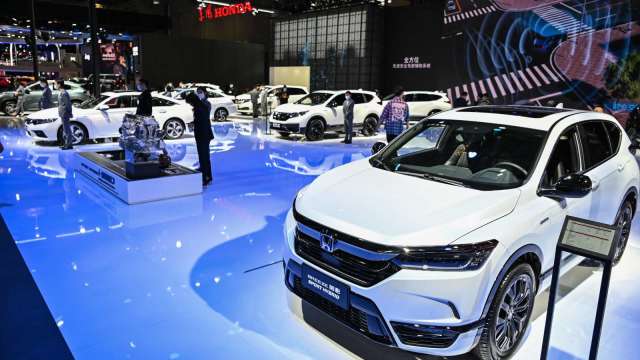 8月中國新車銷售 日本三大車廠增減互見 (圖片：AFP)