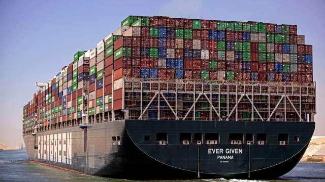 商品需求萎缩拖累贸易 海运运价续软 再添衰退疑虑 (图：AFP)(photo:CnYes)