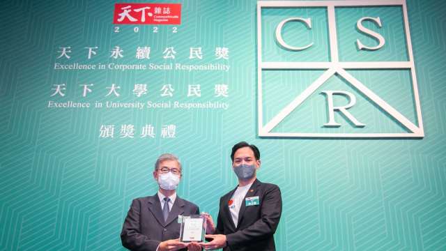 台灣大哥大勇奪《天下永續公民獎》全台大型企業第8名，第7度拿下電信產業第1名。(圖:台灣大提供)