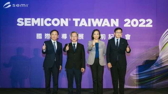 SEMICON Taiwan 2022國際半導體展今(13)日舉行展前記者會。(圖：SEMI提供)