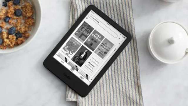 亞馬遜推Kindle電子紙閱讀器新品，元太受惠。(圖:亞馬遜)