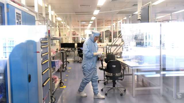 東規模6.4強震 台積電南科廠區一度疏散員工、工安系統正常。(圖:AFP)