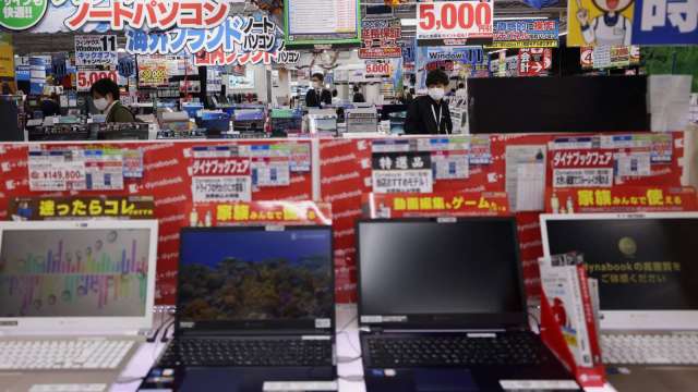 8月日本國內PC出貨量持平 出貨額年增19% (圖片：AFP)