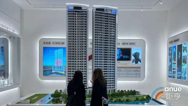 台南的「湖映白」建案，排名今年十大熱門預售交易建案第九。(鉅亨網記者張欽發攝)