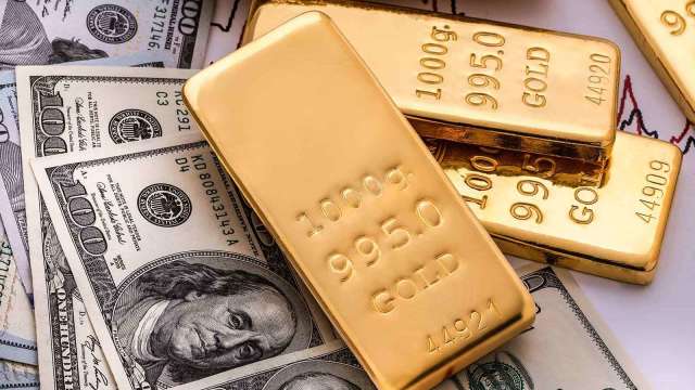 通膨時代避險利器失靈 黃金受制兩大利空 今年底恐下探1600美元。(圖：Shutterstock)