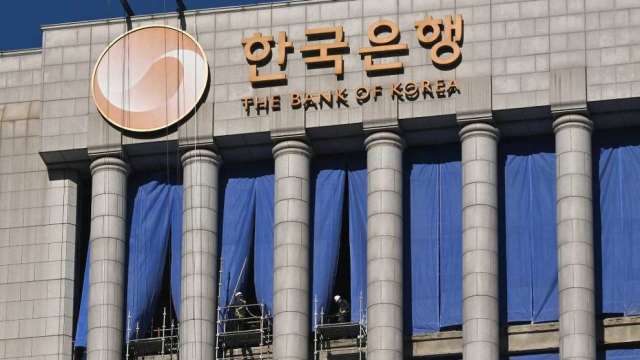 南韓央行：通膨可能很長時間在5-6% 韓元貶值恐增加壓力(圖:AFP)
