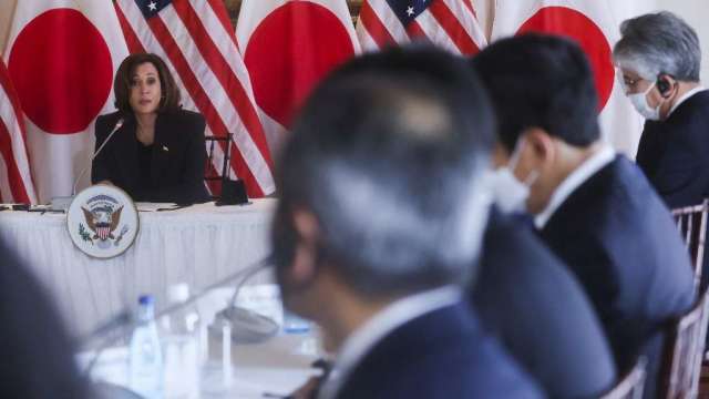 美國副總統會見日本半導體高層 呼籲美日加強合作(圖:AFP)