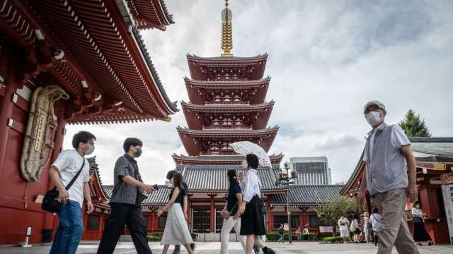 日本企業期待外國遊客回歸 幫助提振經濟(圖:AFP)