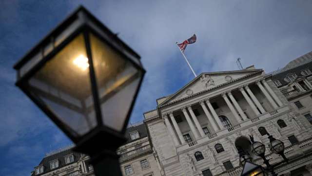 英國央行出手買進長債。（圖：AFP）
