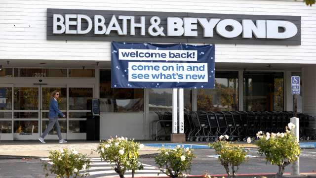 〈財報前瞻〉股價激烈震盪 市場樂觀看待Bed Bath & Beyond Q2業績 (圖片:AFP)