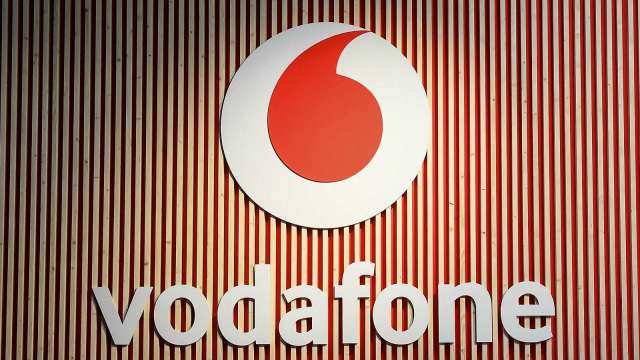 英國第三大行動通訊業者Vodafone擬與第四大業者統合 有望成為龍頭 (圖片：AFP)