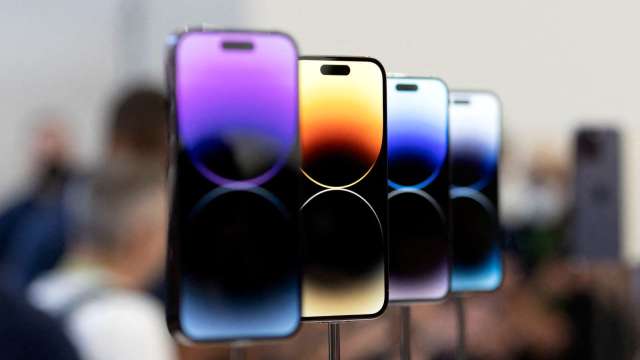 受惠蘋果iPhone14等新品 台灣19大科技廠9月整體營收年增21% (圖片:AFP)