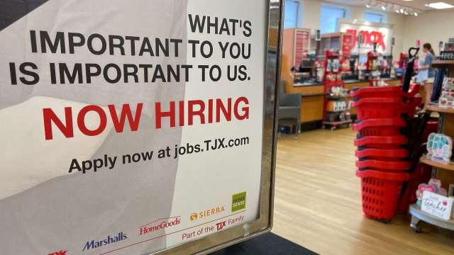 美上周初领失业金人数升至22.8万 写6周新高(图片：AFP)(photo:CnYes)